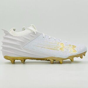 Under Armour Blur 2 MC Suede 'White Metallic Gold' 3027978-100 Football size 15